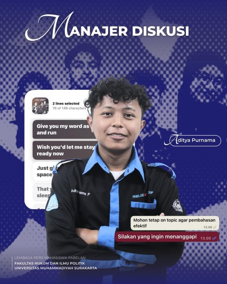 Pengurusan LPM Pabelan Tahun 2026Haloo Pabelanis! dengan ini kami perkenalkan pengurus LPMPabela(3)